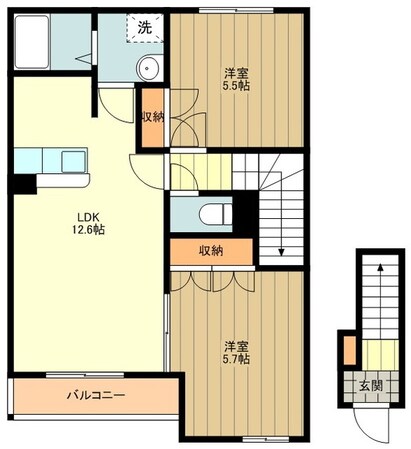 プラム ツリィの物件間取画像